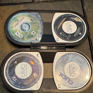 Sony UMD Disc Collection with Black Case